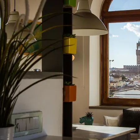 Ferienwohnung Ghibellina Terrace Florenz Exterior foto