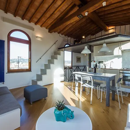 Ferienwohnung Ghibellina Terrace Florenz Exterior foto