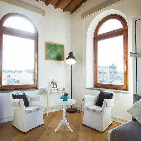 Ferienwohnung Ghibellina Terrace Florenz Exterior foto